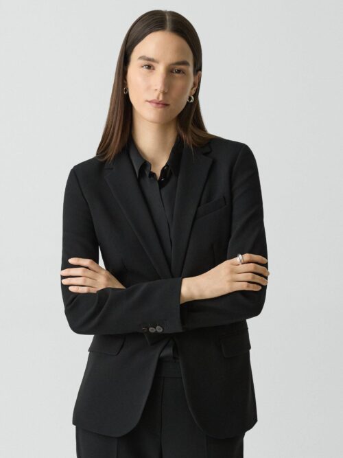 Staple Blazer in Admiral Crepe