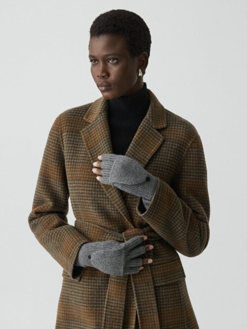 Fold-Back Gloves in Cashmere