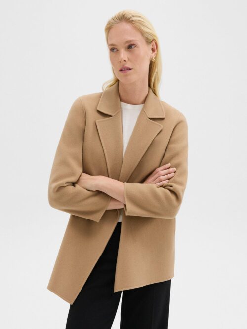 01_TH_K0701412_E92_L0 Clairene Jacket in Double-Face Wool-Cashmere