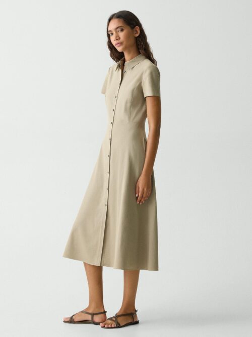 01_TH_O0203611_Y65_L0 Midi Shirt Dress in Good Linen
