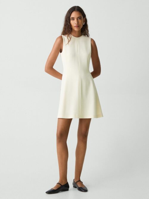 A-Line Mini Dress in Admiral Crepe
