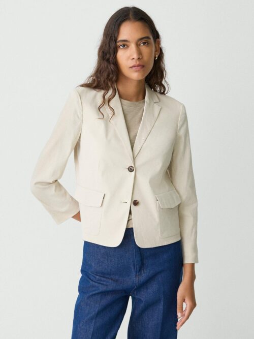 01_TH_P0203106_D59_L0 Shrunken Blazer in Good Linen