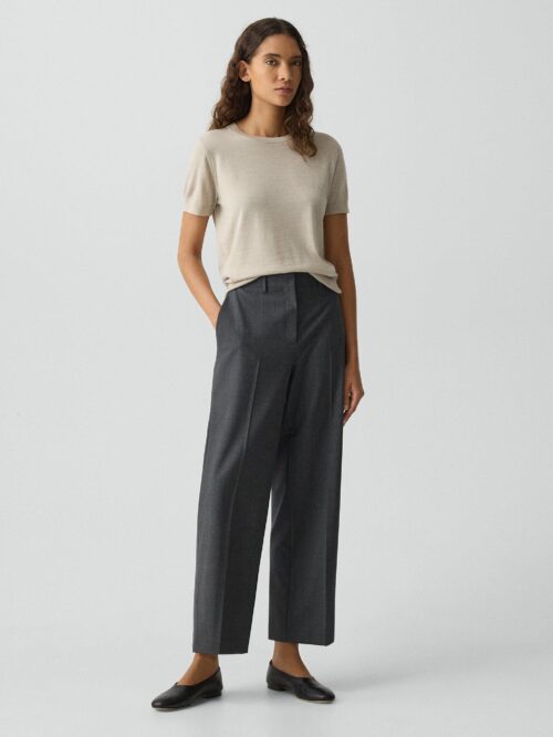 Classic Straight Pant in Good Wool