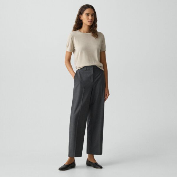 01_TH_P0401211_A08_L0 Classic Straight Pant in Good Wool