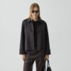 Boxy Cuff Jacket in Double-Face Wool-Cashmere