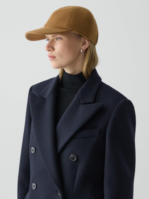 01_TH_P0901002_D49_L0 Baseball Cap in Double-Face Wool-Cashmere