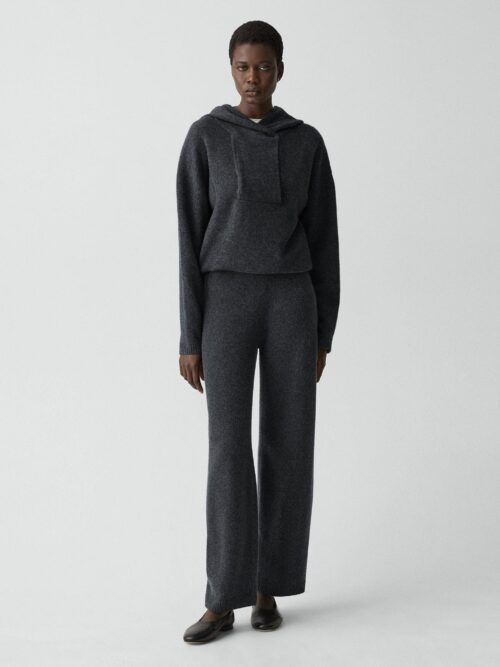 Pull-On Pant in Felted Wool Cashmere