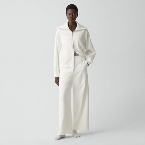 Curved Pull-On Pant in Lounge Terry