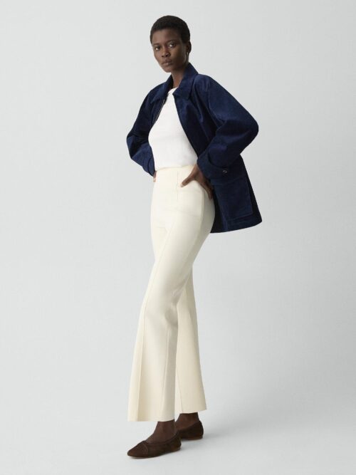 Kick Pant in Crepe Knit