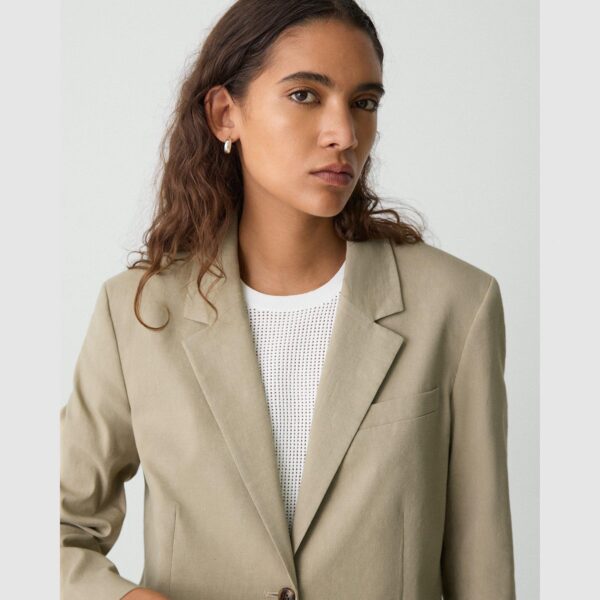 02_TH_P0303106_Y65_F0 Relaxed Blazer in Good Linen