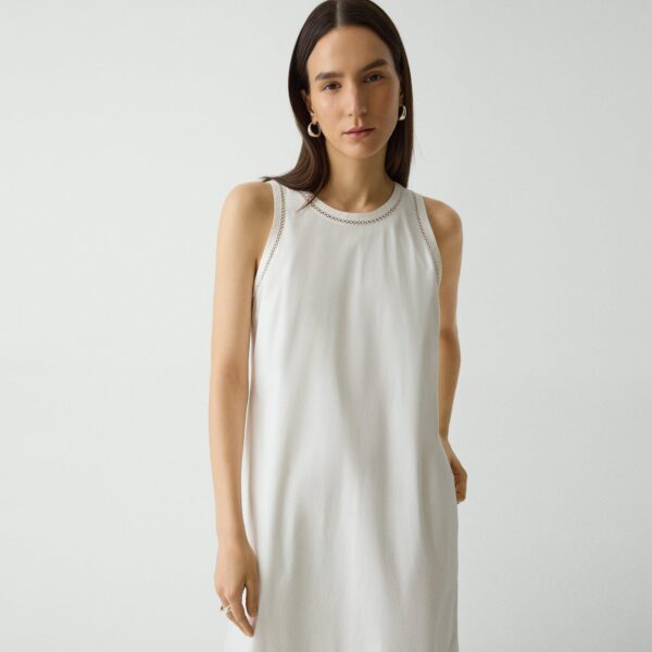 02_TH_P0504607_100_F0 Maxi Tank Dress in City Poplin