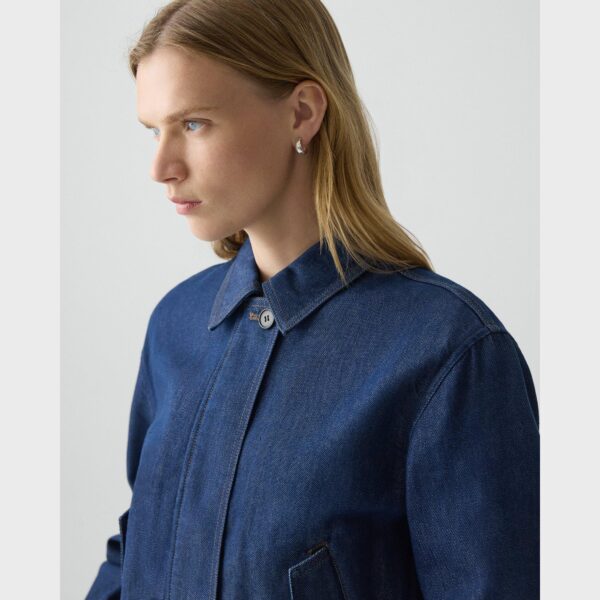 02_TH_P0704106_G03_F0 Cropped Track Jacket in Relaxed Denim
