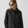 Boxy Cuff Jacket in Double-Face Wool-Cashmere
