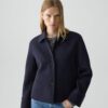 Boxy Cuff Jacket in Double-Face Wool-Cashmere