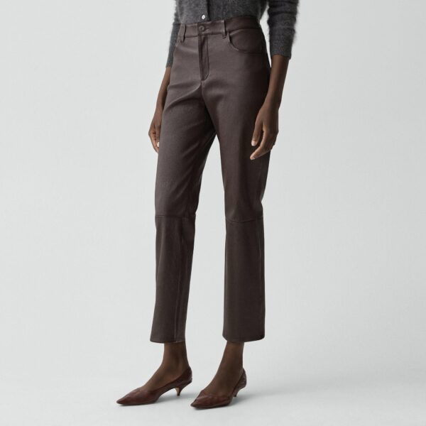 5-Pocket Pant in Glossed Leather