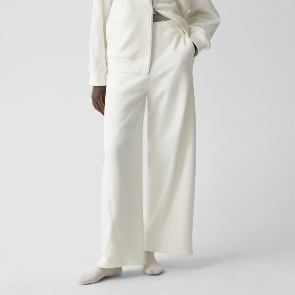 Curved Pull-On Pant in Lounge Terry