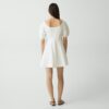 Puff Sleeve Mini Dress in City Poplin