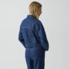03_TH_P0704106_G03_D0 Cropped Track Jacket in Relaxed Denim