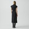 03_TH_P0801603_001_D0 Double-Breasted Belt Dress in Wool-Blend Flannel