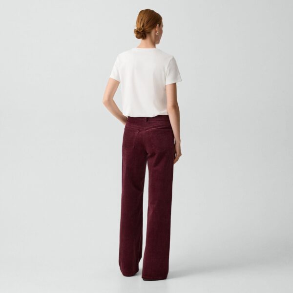 Straight-Leg Five Pocket Pant in Corduroy