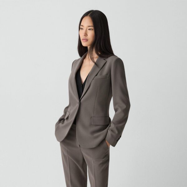 Staple Blazer in Admiral Crepe