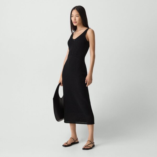 04_TH_P0514708_001_B0 Stitched Dress in Sheen Cotton