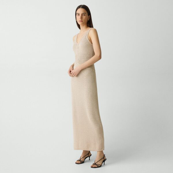 04_TH_P0514708_VQ9_B0 Stitched Dress in Sheen Cotton