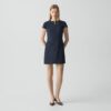 Zip Mini Dress in Good Wool