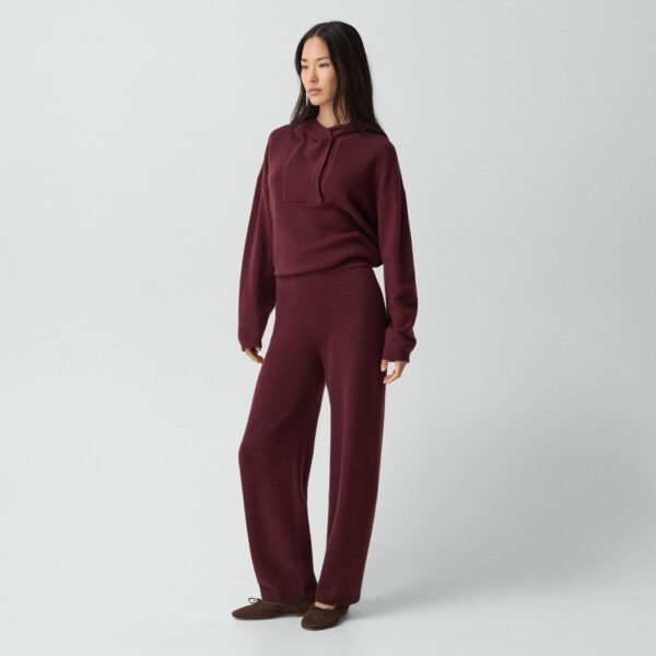 04_TH_P1011716_2L6_B0 Pull-On Pant in Felted Wool Cashmere