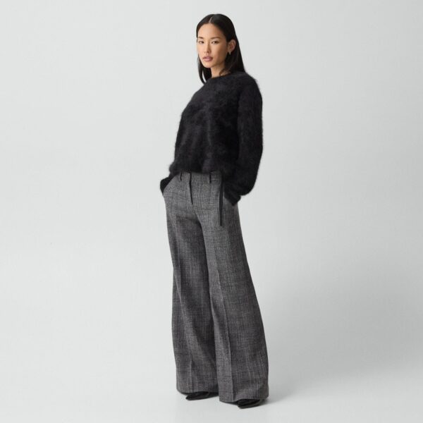 Wide-Leg Pant in Malfile Wool