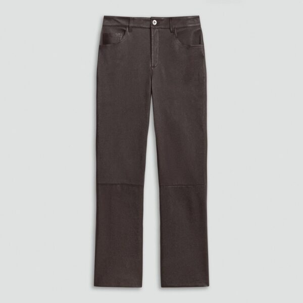 5-Pocket Pant in Glossed Leather